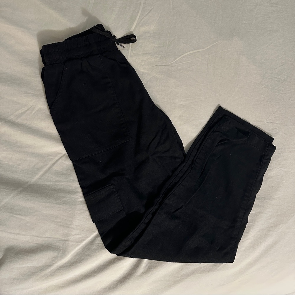 Black Cargo Pants